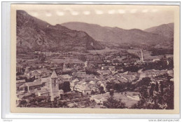 CPA PHOTO  09 - TARASCON-SUR-ARIEGE - Vue Générale - Other & Unclassified