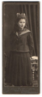 Fotografie Paul Winkler, Altenburg, Amalienstr. 5b, Portrait Lilli Petit Im Kleid Mit Haarschleife  - Anonymous Persons