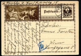 Bild-Postkarte P278b-10 BADGASTEIN Wien 9/1 1929 - Tarjetas