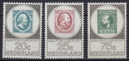 Niederlande - Netherland Mi. 880-882 Postfrisch ** AMPHILEX 1967  (80056 - Altri & Non Classificati