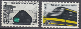 Niederlande  Mi. 824-825 Postfrisch Eisenbahn  1964 (80132 - Altri & Non Classificati