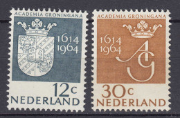 Niederlande  Mi. 822-823 Postfrisch Universität Groningen  1964 (80133 - Otros & Sin Clasificación