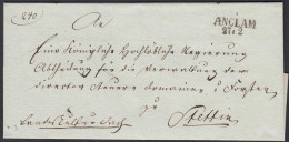 Preussen Umschlag ANCLAM L2 Stempel  - STETTIN   (25644 - Other & Unclassified