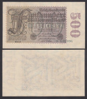 Germany 500 Millionen Mark 6-st. 1923 Ro 109d FZ: WH-21 Star Vorne XF- (2-)  - Other & Unclassified