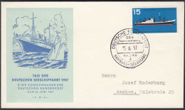 BRD Bund 1957 Mi. 257 FDC Tag Der Seeschiffahrt    (23518 - Andere & Zonder Classificatie