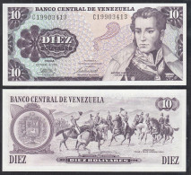 Venezuela 10 Bolivares Banknote 1981 UNC (1) Pick 60a   (32750 - Altri – America