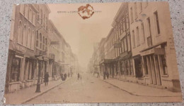 CPA - BRAINE-LE-COMTE - Rue De La Station - Le Grand-Bazar - Début 1900 - Légèrement Animée - Vierge - Braine-le-Comte