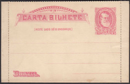 Brasilien - Brazil 1889 80 Reis Letter Card Ungebraucht Unused  (28453 - Otros & Sin Clasificación