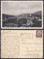 AK 1933 Baden Baden Gesamtübersicht  Blick Ins Rheintal      (30451 - Sonstige & Ohne Zuordnung