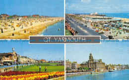 R143683 Gt. Yarmouth. Coastal Cards. Multi View - Monde