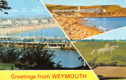 R141794 Greetings From Weymouth. Dennis. 1972. Multi View - Monde