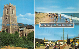 R143375 Greetings From Hemsby. D. Constance. Multi View - Monde