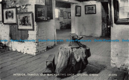 R142680 Interior. Famous Old Blacksmiths Shop. Gretna Green. Valentines. Silvere - Monde
