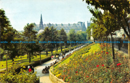 R141804 West Princes Street Gardens. Edinburgh. M. And L. National Series. 1970 - Monde