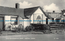 R142681 Old Blacksmiths Shop. Gretna Green. Valentines. Silveresque. 3059V - Monde