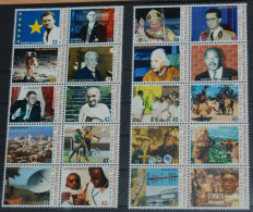 CONGO 2001, Millenium, Famous People, Complet Set, MNH**, CV: €25 - Andere & Zonder Classificatie