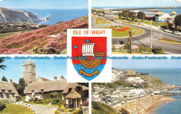 R143391 Isle Of Wight. Nigh. Multi View. Jarrold - Monde