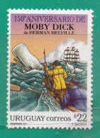 1408 URUGUAY 2001 YT 1971 Ss Mint -150a. De Moby Dick-TT: Barcos,Ballenas,Fauna,Sombreros - Uruguay