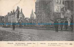 R142700 En Belgique. Ypres. Rue Du Marche Au Beurre. In Belgium. Ypres. View Of - Monde