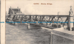 R141831 Cairo. Boulac Bridge. Serie 597. The Cairo Postcard Trust - Monde