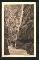 AK Partenkirchen, Wasserfall In Der Partnachklamm  - Autres & Non Classés