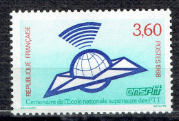 Centenaire De L'Ecole Nationale Supérieure Des PTT - Unused Stamps