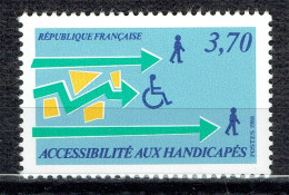 Accessibilité Aux Handicapés - Unused Stamps