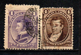 ARGENTINA - 1873 - Gen. Antonio G. Balcarce, Mariano Moreno - USATI - Used Stamps