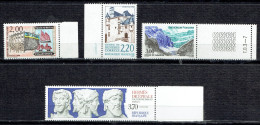 Série Touristique : Musée Du Bateau à Douarnenez, Château De Sedières, Cirque De Gavarnie Et Hermès Dicéphale De Fréjus - Unused Stamps