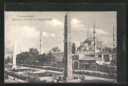 AK Constantinople, Mosquée Ahmed Et L`Hippodrome  - Turquia