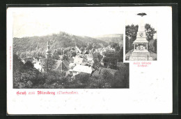 AK Wirsberg /Oberfranken, Teilansicht, Kaiser Wilhelm Denkmal  - Other & Unclassified