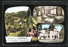 AK Ohlsbach Im Kinzigtal /Schwarzwald, Gasthaus Z. Rebstock, Innenansicht, Eingang  - Sonstige & Ohne Zuordnung