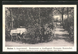 AK Rahm B. Angermund, Restaurant Von Hermann Kornwebel  - Andere & Zonder Classificatie