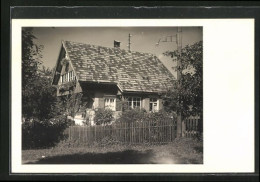 AK Oberstdorf /Allgäu, Hotel-Haus Mussack, Am Faltenback 13  - Oberstdorf