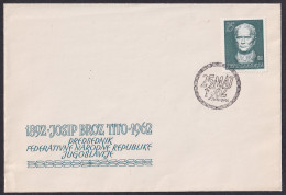 .Yugoslavia, 1962-05-25, Montenegro, Titograd, Josip Broz Tito, Special Cover & Postmark - Otros & Sin Clasificación