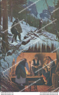 Cb112 Cartolina Militare Natale Nevicata Www1 Prima Guerra - Regimente