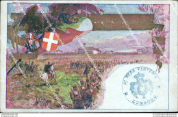 Cb141 Cartolina Militare 4 Reggimento Fanteria Comando Www1 Prima Guerra - Regiments