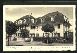 AK Bad Mergentheim, Hotel Diät-Kurheim Haus Wunderlich  - Bad Mergentheim
