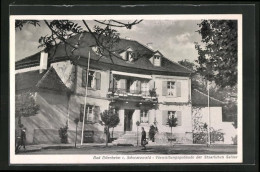AK Bad Dürrheim /Schwarzwald, Verwaltungsgebäude Der Staatlichen Saline  - Bad Duerrheim