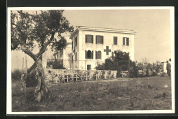 Foto-Cartolina Marino B. Rom, Lazarett 1944  - Altri & Non Classificati