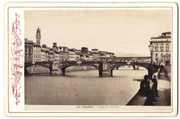 Foto Unbekannter Fotograf, Ansicht Firenze, Ponte S. Trinita  - Lieux