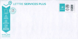 PAP** "LETTRE SERVICE PLUS 20g" Au Verso N° 394163 - PAP: Sonstige (1995-...)