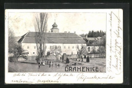 AK Drahenice, Ortspartie Mit Kirche  - Czech Republic