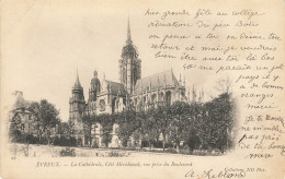 CPA Evreux-La Cathédrale-29-Timbre       L2946 - Evreux