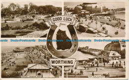 R144000 Good Luck From Worthing. Multi View. RP. 1953 - Wereld