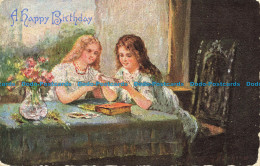 R636013 A Happy Birthday. For The Great Prize Competition. Tuck. Oilette. 9072. - Wereld