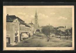 AK Cáslav, Marktplatz Mit Kirche  - Czech Republic