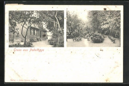 AK Padelügge, Gasthaus Padelügge, Terrasse  - Andere & Zonder Classificatie