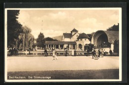 AK Bad-Nauheim, Die Trinkkuranlage  - Bad Nauheim