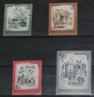 AUSTRIA 1975, Landscapes, Castles, Architecture, Mi #1475-8, Used / MNH**, CV: €12 - Kastelen